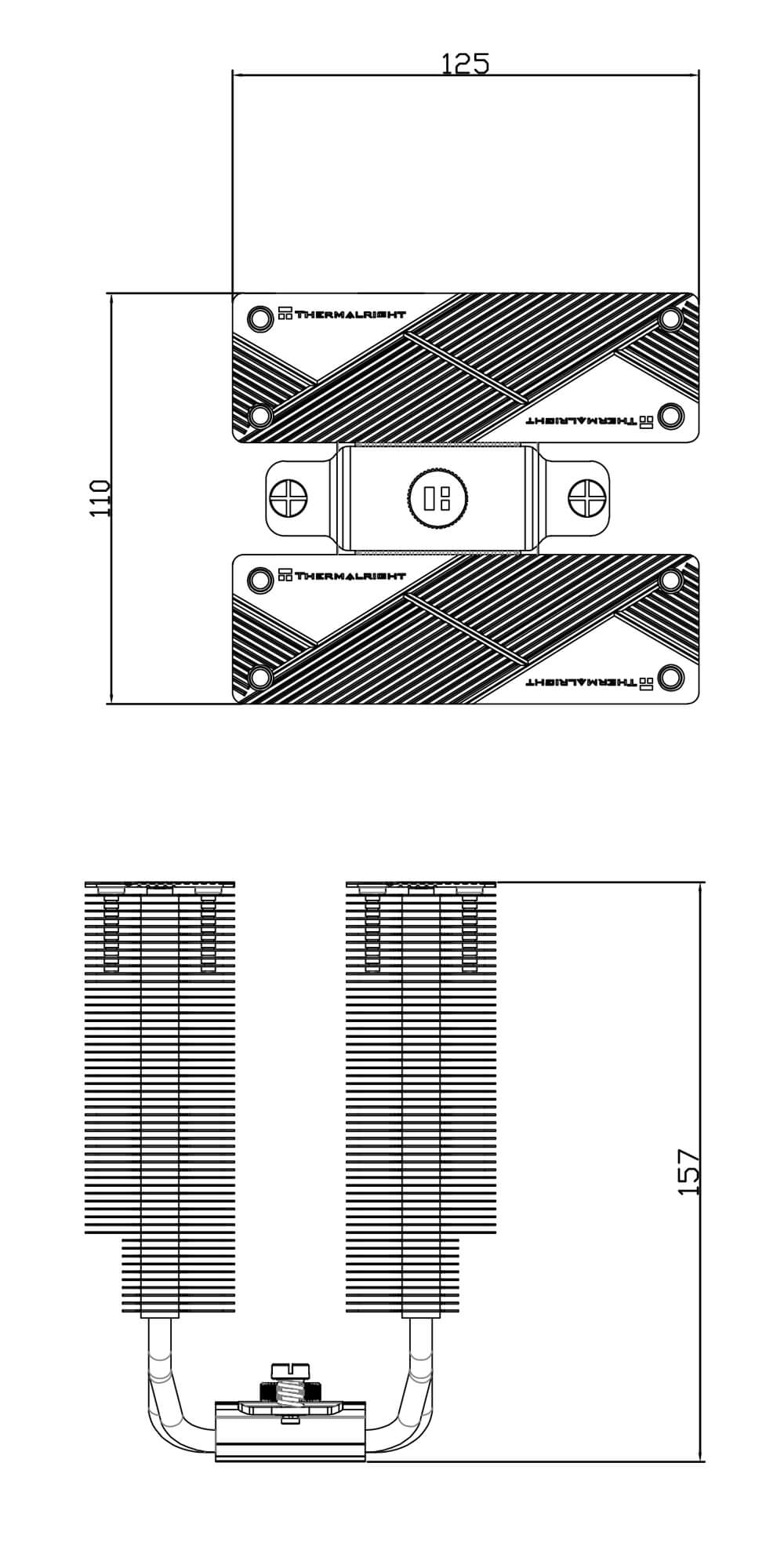 Thermalright Phantom Spirit 120 - CPU Air Cooler