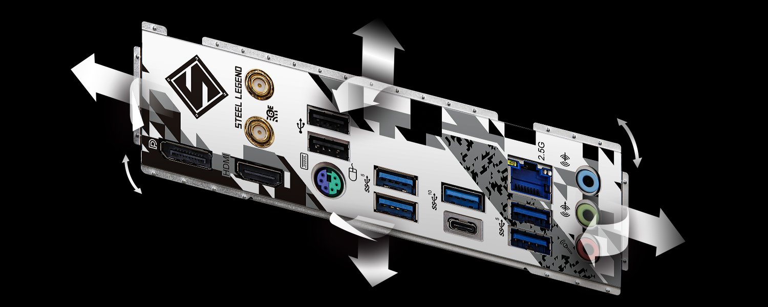 ASRock B760M Steel Legend WiFi - Socket 1700