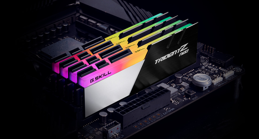 GSkill Trident Z Neo RGB - 64GB (2x32GB) DDR4 - Bus 3600MHz Cas18