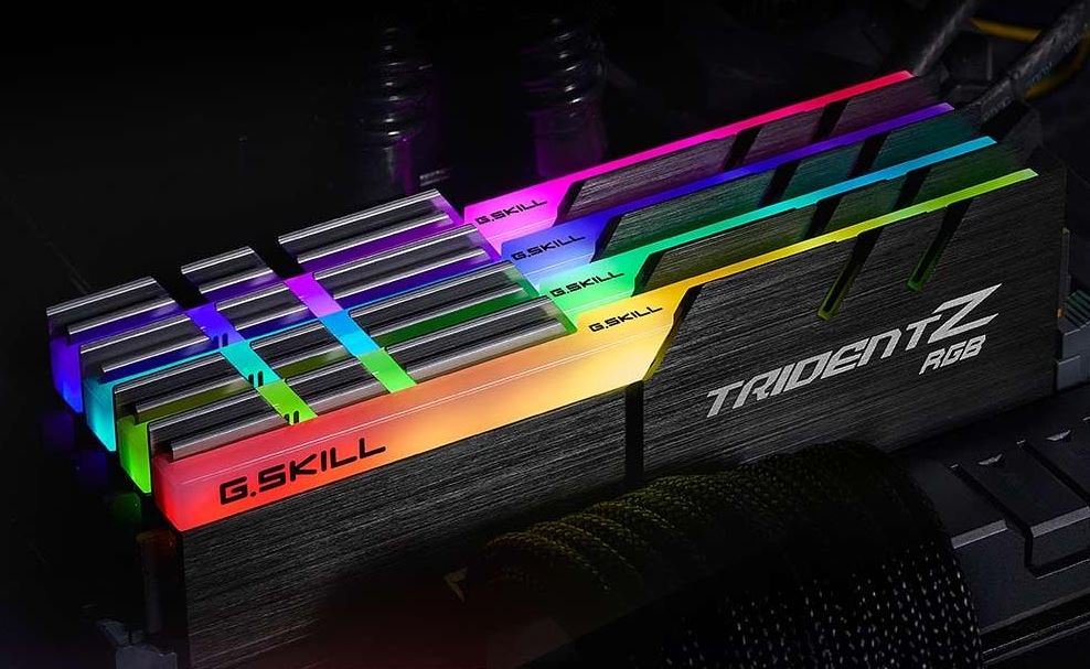 GSkill Trident Z RGB - 64GB (2x32GB) DDR4 - Bus 3600MHz Cas 18 GSkill Trident Z RGB - 64GB (2x32GB) DDR4 - Bus 3600MHz Cas 18