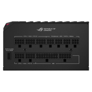 ASUS ROG THOR 850W H5 Asus ROG Thor 850W Platinum - Aura Sync and an OLED Display PSU - Full Modular