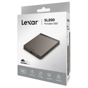 Lexar SL200 1TB - Portable SSD USB 3.1 Type C