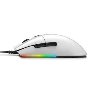 NZXT Lift White H4 NZXT Lift (White) - Lightweight RGB Gaming Mouse