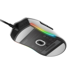 NZXT Lift White H5 NZXT Lift (White) - Lightweight RGB Gaming Mouse