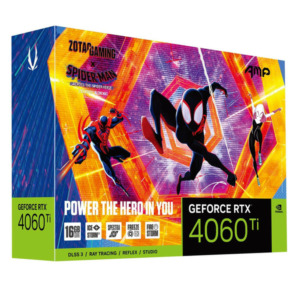 ZOTAC GAMING GeForce RTX 4060 Ti 16GB AMP SPIDER-MAN™: Across the Spider-Verse Bundle - 16GB GDDR6
