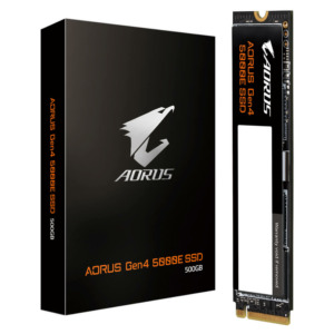 Gigabyte AORUS Gen4 5000E SSD 500GB - PCIe Gen 4.0 x4 NVMe M.2 SSD
