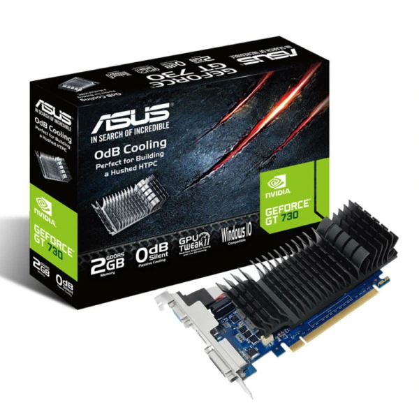 ASUS GeForce® GT 730 2GB GDDR5 low profile graphics card
