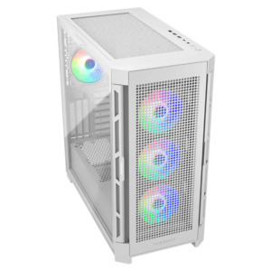 Cougar Duoface Pro RGB White H10 Cougar Duoface Pro RGB (White) - Mid-Tower Case