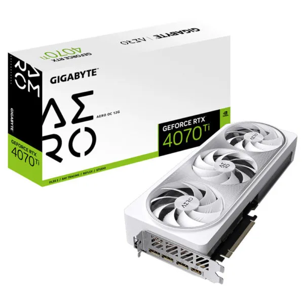 Gigabyte GeForce RTX™ 4070 Ti AERO OC 12G - 12GB GDDR6X