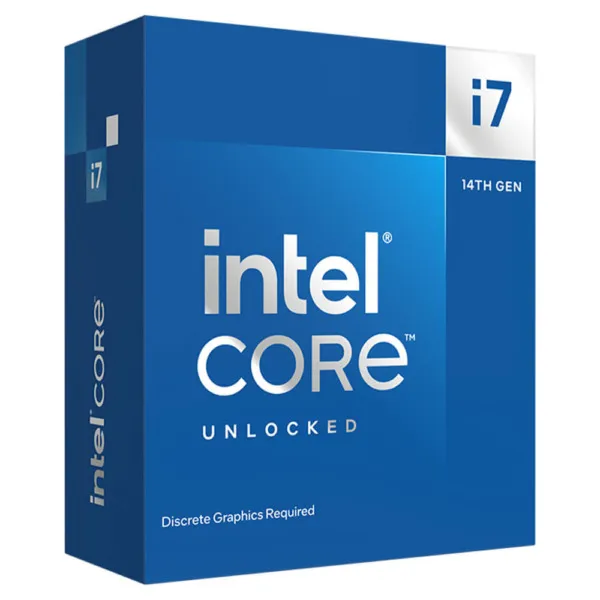 Intel Core i7-14700KF - 20C/28T - 33MB Cache - Upto 5.6 GHz (Chính Hãng)