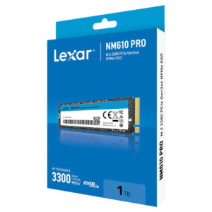 Lexar NM610PRO 1TB Lexar NM610PRO 1TB - PCIe 3.0 x4 NVMe M.2 - LNM610P001T-RNNNG