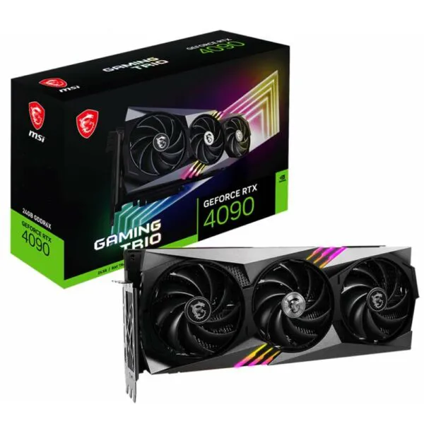 MSI GeForce RTX™ 4090 GAMING TRIO 24G - 24GB GDDR6X