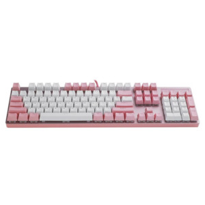 Rapoo V500 Pro Pink And White - Gaming Mechanical Keyboard