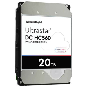 Western Digital Enterprise Ultrastar DC HC560 20TB 3.5 inch 7200RP 6Gbs SATA 512MB Hard Drive (WUH722020CLE6L4)