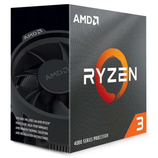 AMD Ryzen™ 3 4100 - 4C/8T UPTO 4.0GHz ( Kèm FAN Wraith Stealth )