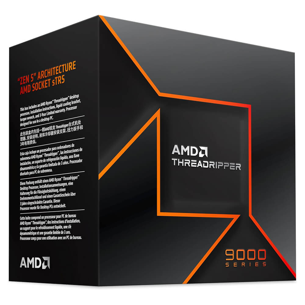 AMD Ryzen Threadripper 9000 H3 AMD Ryzen™ Threadripper™ 9960X 24C/48T Upto 5.4Ghz - Ảnh 4