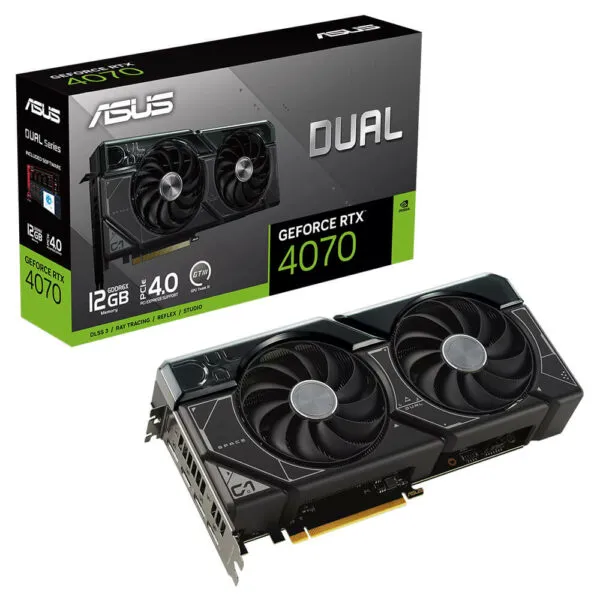 ASUS Dual GeForce RTX™ 4070 - 12GB GDDR6X