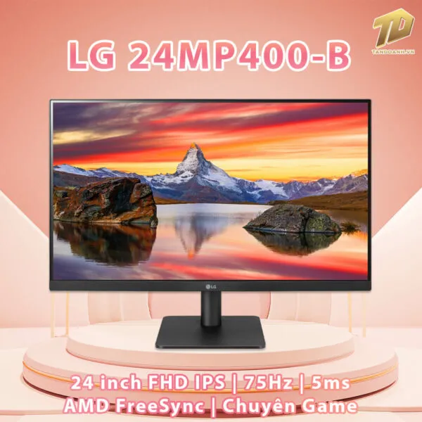 LG 24MP400-B - 24 inch FHD IPS | 75Hz | AMD Freesync | HDR10 | Chuyên Game