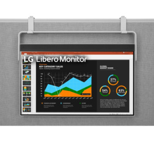 LG 27BQ70QC-S - 27 inch QHD IPS | HDR10 | Full HD Webcam | USB Type-C | Libero Monitor