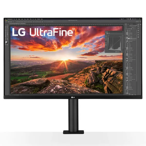 LG UltraFine™ 32UN880-B.ATV - 31.5 inch UHD 4K IPS | 60Hz | 5ms |USB Type-C | Ergo stand