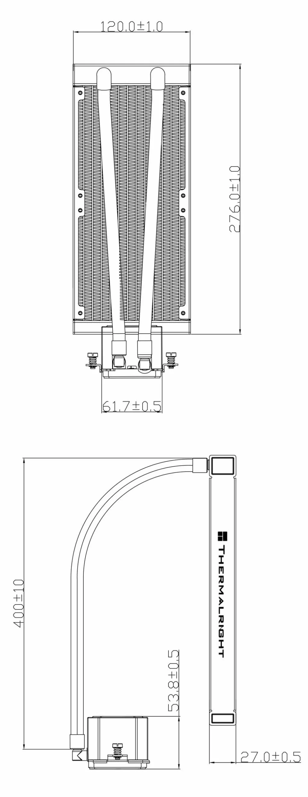 Thermalright Aqua Elite 240 WHITE V3 - AIO CPU Cooler