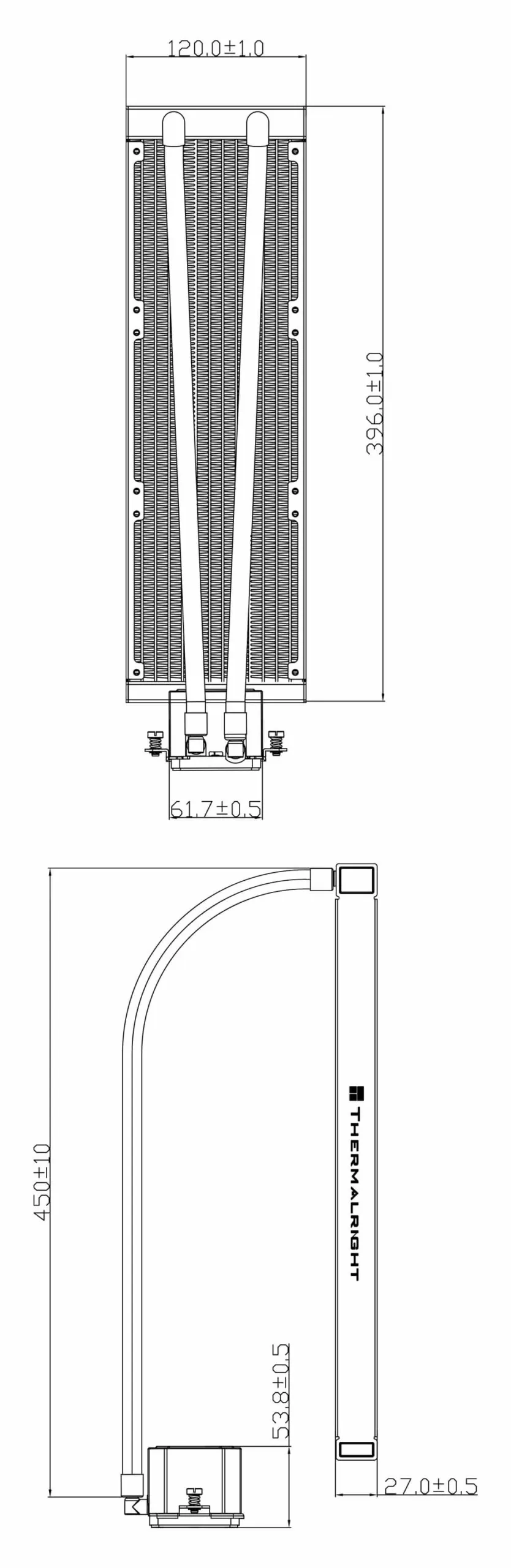 Thermalright Aqua Elite 360 V3 - AIO CPU Cooler