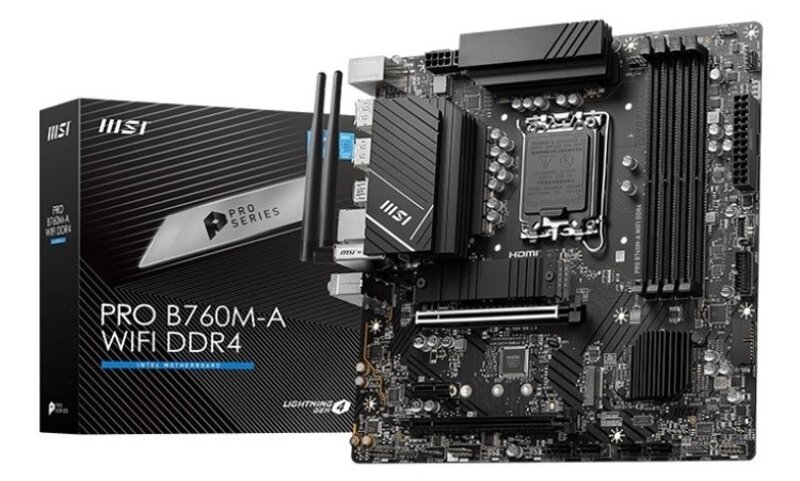 MSI PRO B760M-A WIFI DDR4 - Socket 1700