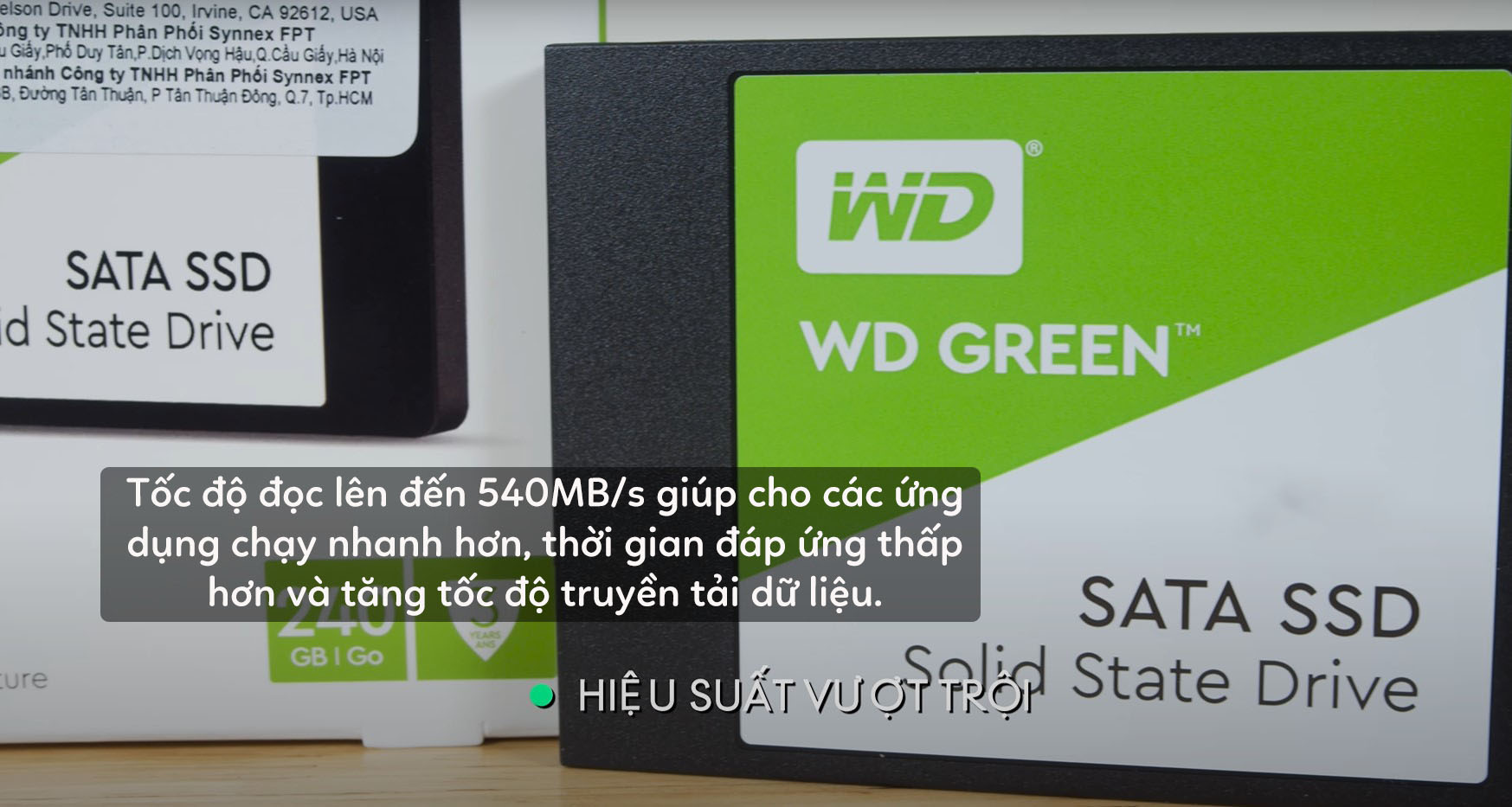 WD Green 240GB WDS240G3G0A - 2.5 Inch SATA III SSD WD Green 240GB WDS240G3G0A - 2.5 Inch SATA III SSD