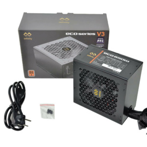 Infinity Eco V3 650w – DC to DC – Hiệu suất 88% – Active PFC – Single Rail
