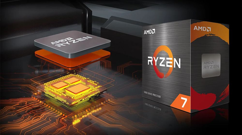 AMD Ryzen™ 7 5700X 8C/16T Upto 4.6GHz ( Không Kèm FAN)