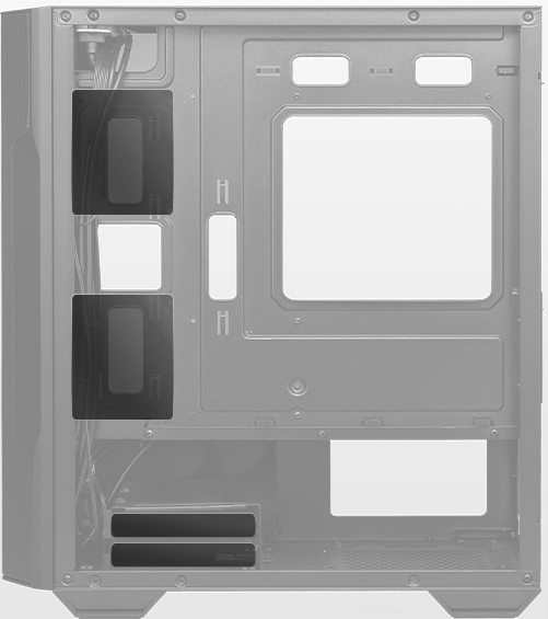 MSI MAG FORGE M100A - Micro ATX Gaming Case MSI MAG FORGE M100A - Micro ATX Gaming Case