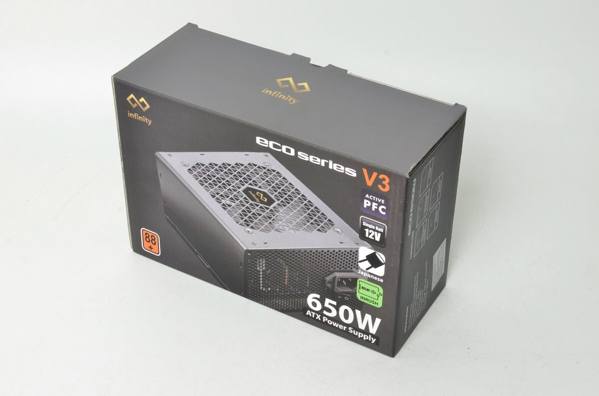 Infinity Eco V3 650w – DC to DC – Hiệu suất 88% – Active PFC – Single Rail