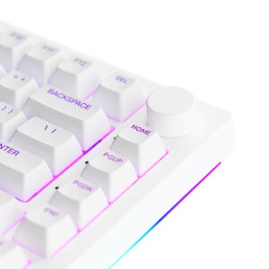 AKKO 5075B Plus White - Multimodes / RGB / Gasket mount