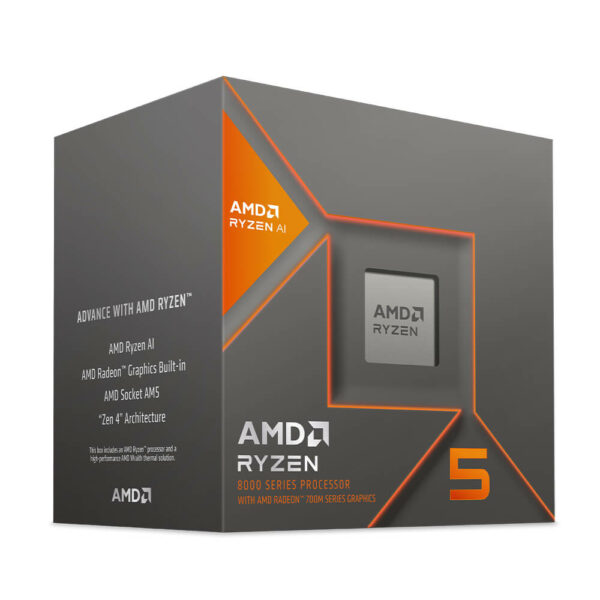 AMD Ryzen™ 5 8600G - 6C/12T Upto 5.0Ghz (Kèm Wraith Stealth Cooler)