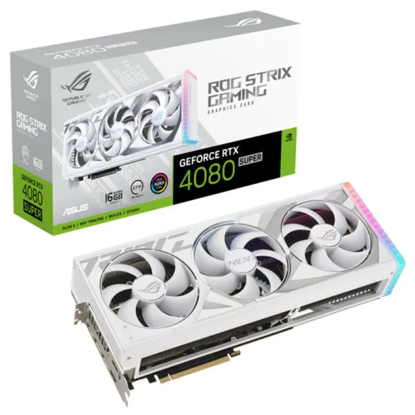 ASUS ROG Strix GeForce RTX™ 4080 SUPER White Edition - 16GB GDDR6X