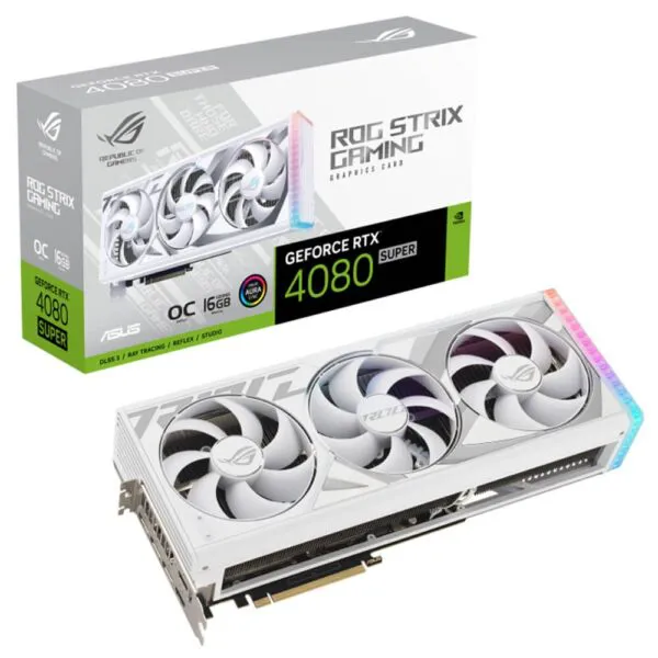 ASUS ROG Strix GeForce RTX™ 4080 SUPER White OC Edition - 16GB GDDR6X