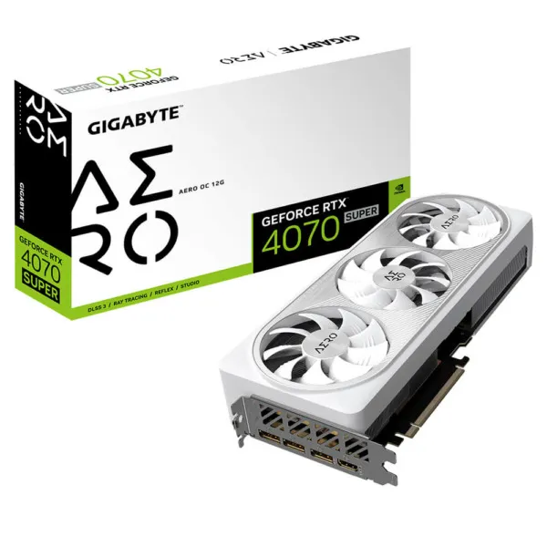 Gigabyte GeForce RTX™ 4070 SUPER AERO OC 12G - 12GB GDDR6X