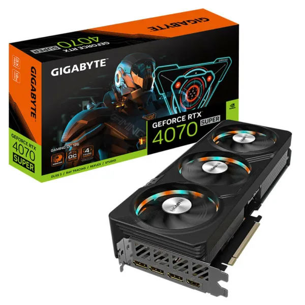 Gigabyte GeForce RTX™ 4070 SUPER GAMING OC 12G - 12GB GDDR6X