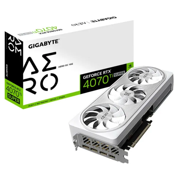 Gigabyte GeForce RTX™ 4070 Ti SUPER AERO OC 16G - 16GB GDDR6X