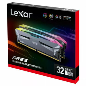 Lexar ARES RGB DDR5 H4 Lexar ARES RGB - 32GB (2x16GB) DDR5 - Bus 5600MHz Cas 32 - LD5AU016G-R5600GDGA