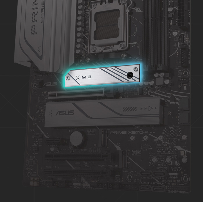 Asus PRIME X670-P-CSM - Socket AM5 Asus PRIME X670-P-CSM - Socket AM5