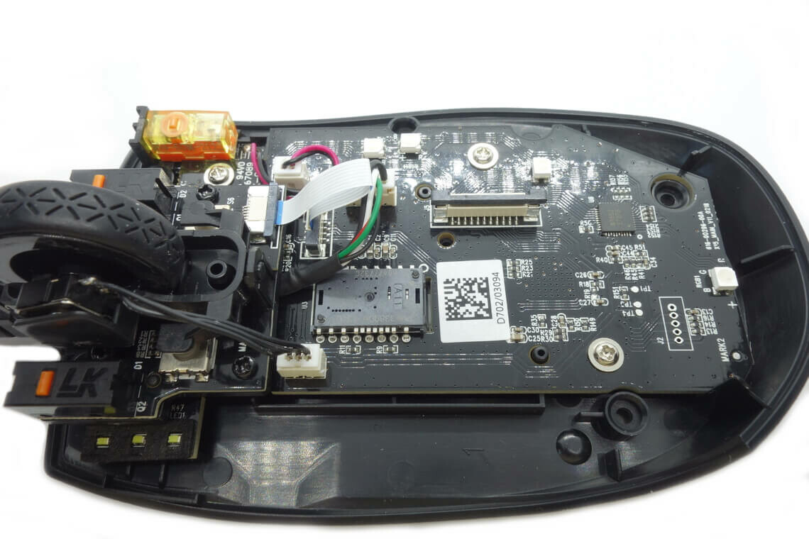 EVGA X15 MMO Gaming Mouse - 8k - Wired - Black - Customizable - 16,000 DPI - 5 Profiles - 20 Buttons - Ergonomic