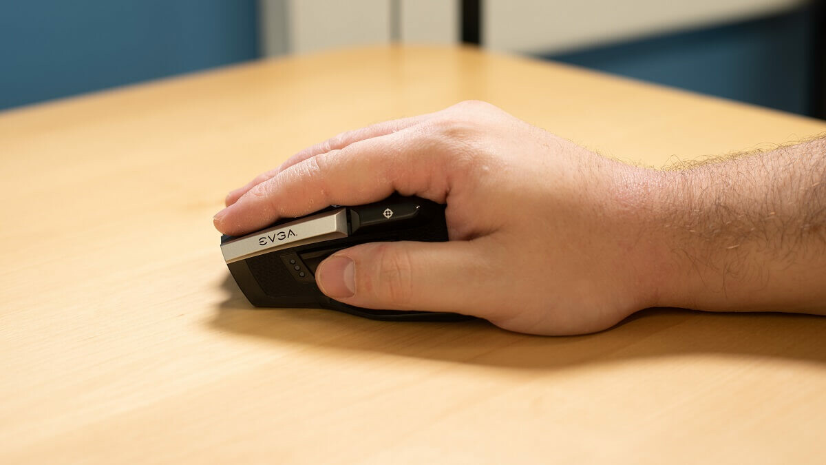 EVGA X20 Gaming Mouse - Wireless - Black - Customizable - 16,000 DPI - 5 Profiles - 10 Buttons - Ergonomic