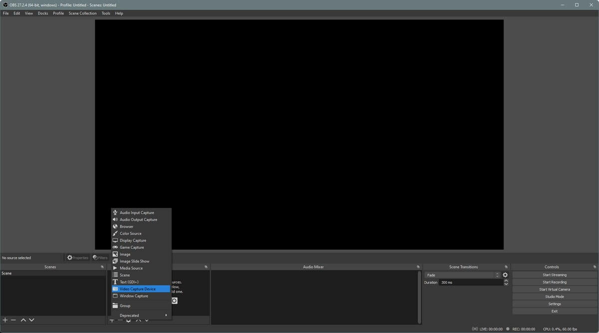 EVGA XR1 Lite Capture Card - Certified for OBS - USB 3.0 - 4K Pass Through