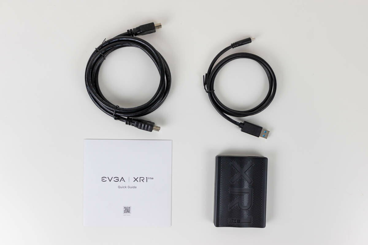 EVGA XR1 Lite Capture Card - Certified for OBS - USB 3.0 - 4K Pass Through