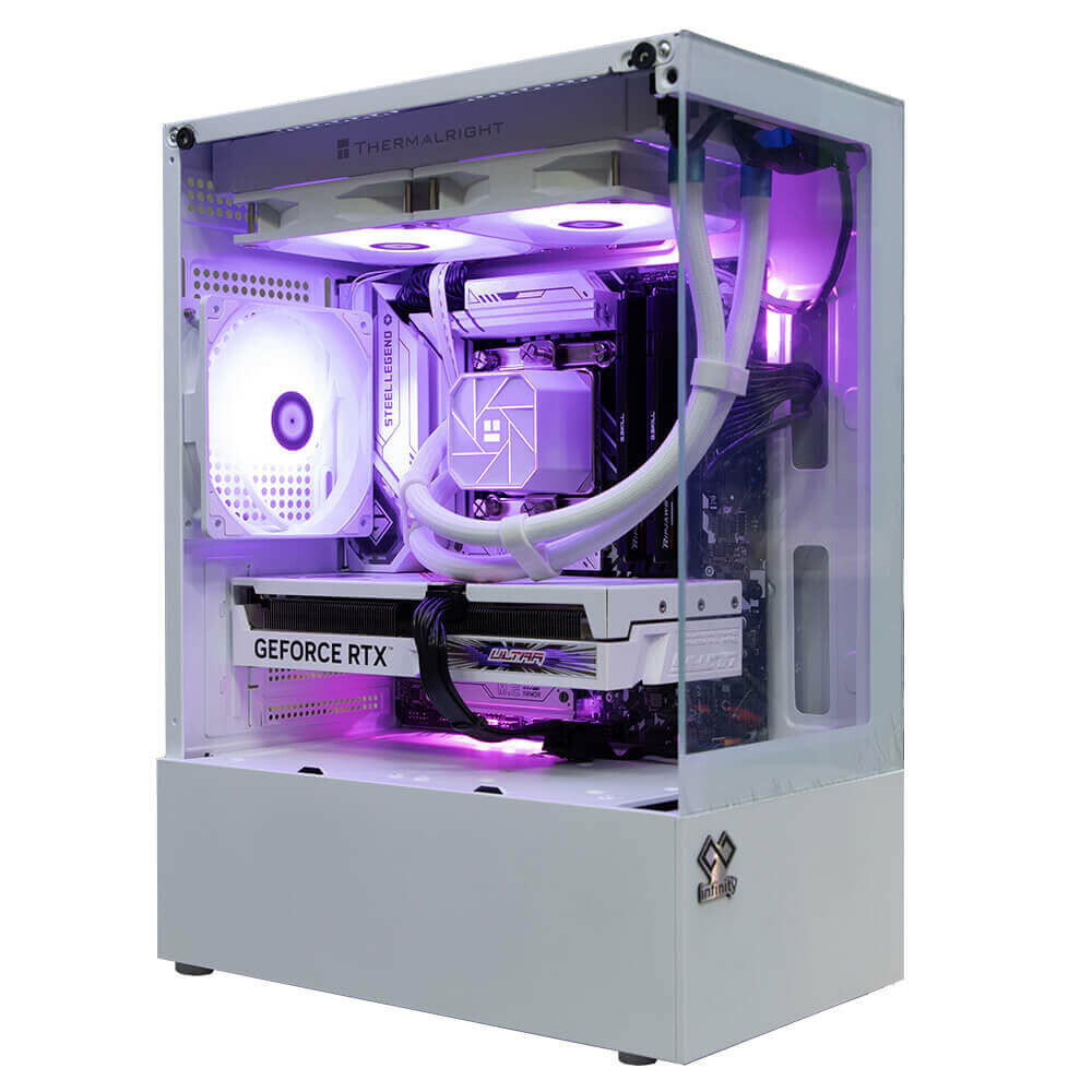 Infinity Aqua M White - Micro-ATX Chassis Infinity Aqua M White - Micro-ATX Chassis