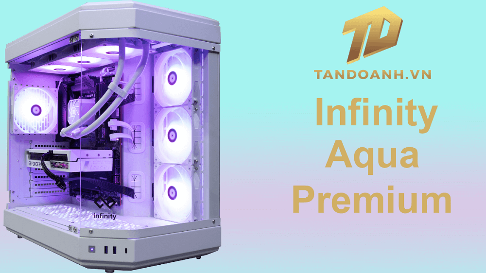 Infinity Aqua Premium - ATX Gaming Chassis Infinity Aqua Premium - ATX Gaming Chassis