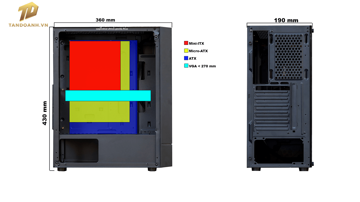 Infinity Denki Elite - Mid Tower Case Infinity Denki Elite - Mid Tower Case