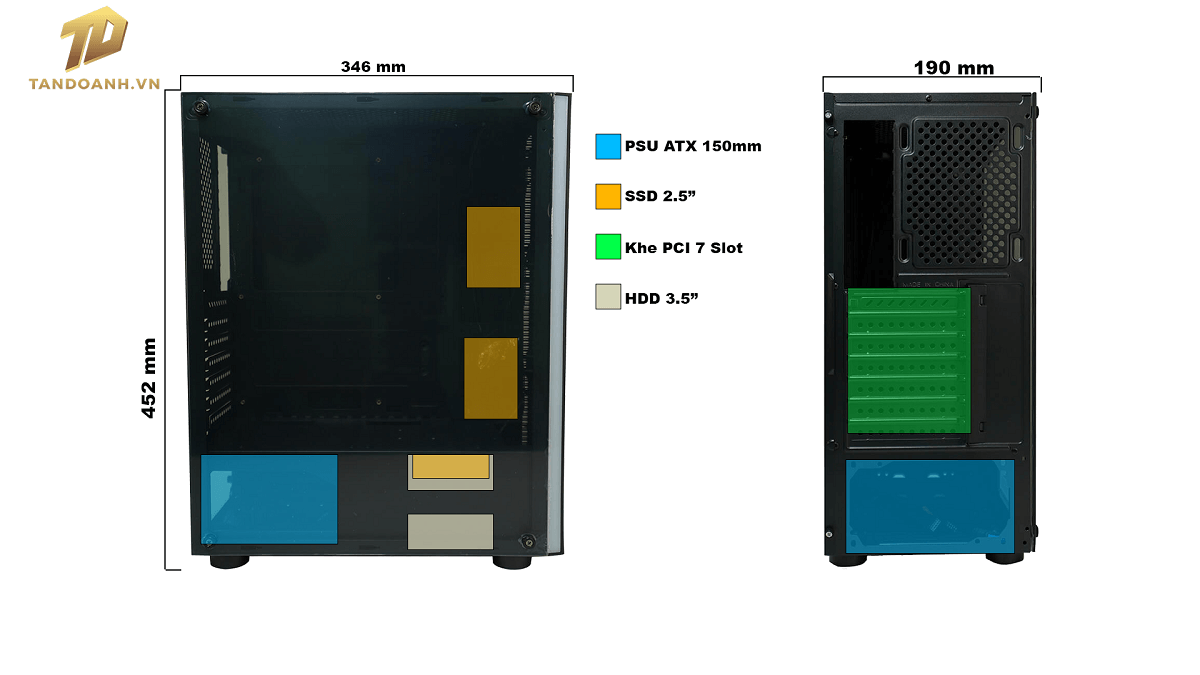 Infinity Eclipse - Tempered Glass Case