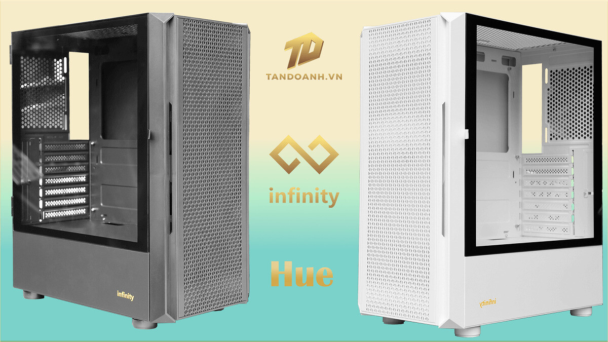 Infinity Hue - Black - ATX Gaming Chassis Infinity Hue - Black - ATX Gaming Chassis